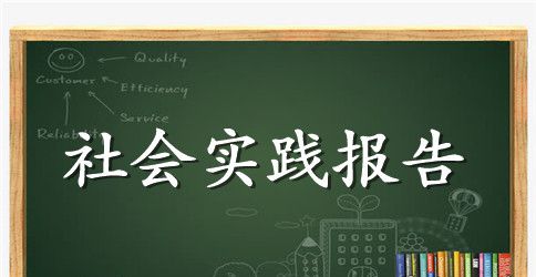 学生最新暑期社会实践报告800字