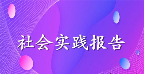 暑假实践活动报告1500字