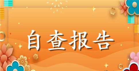 纳税自查报告范文 企业纳税自查报告表范文