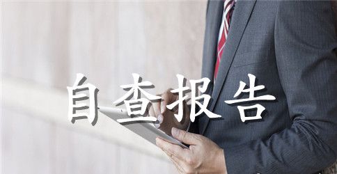 效能建设个人自查报告范文