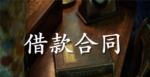 关于借款合同模板汇总九篇