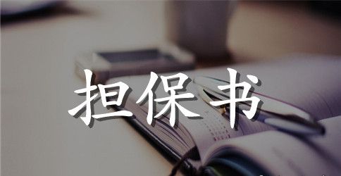 关于保证担保合同范文汇总6篇