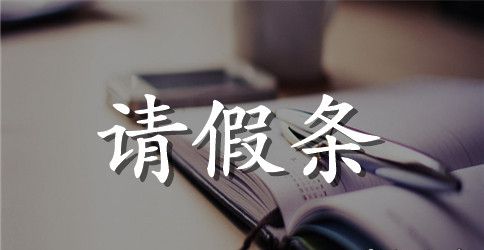 2023产假请假条